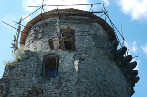 Nový záklenok a ostenie portálu